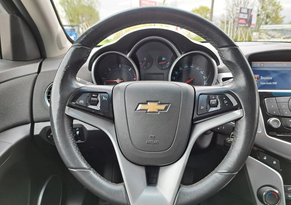 Chevrolet Cruze cena 25900 przebieg: 130000, rok produkcji 2012 z Chocz małe 596